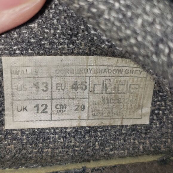 Hey Dude Wally corduroy loafers - Picture 8 of 8